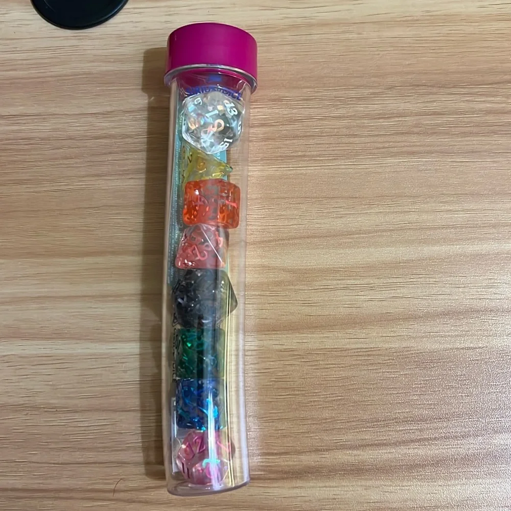 Cancer Awareness Dice Set - Picture 1 of 2